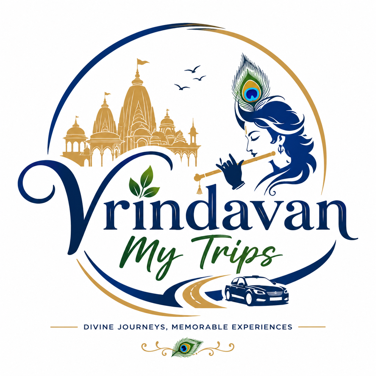 Vrindavan My Trips Logo