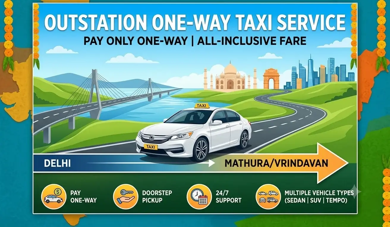 Home Outstation One-Way Taxi Service
