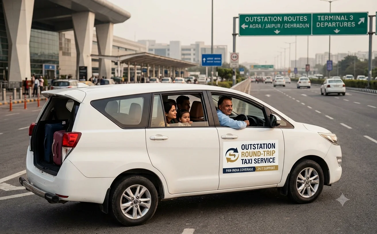 Home Outstation Round-Trip Taxi Service