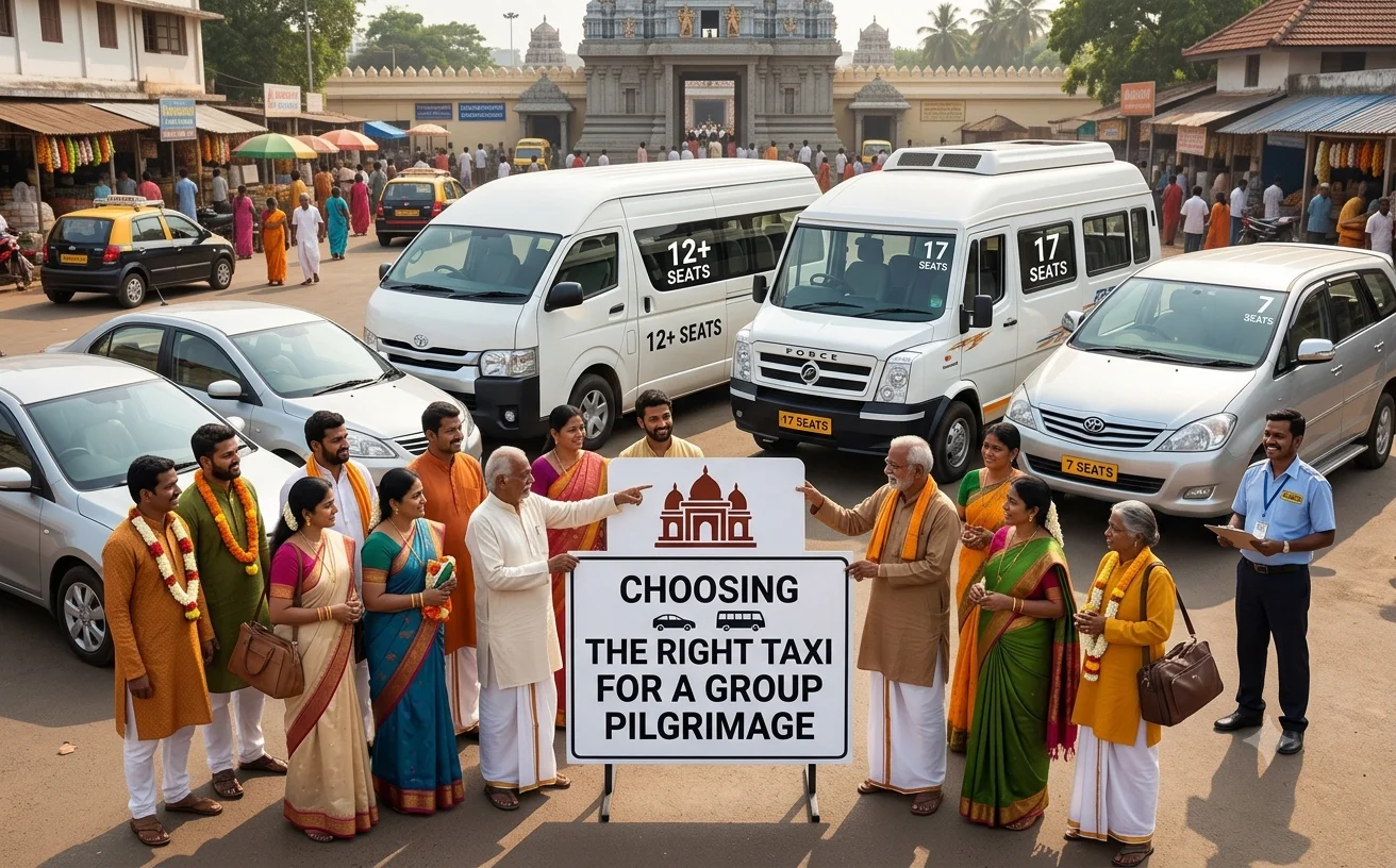 Home Choosing the Right Taxi for a Group Pilgrimage