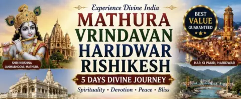 Home Mathura Vrindavan Haridwar Rishikesh 5 Days