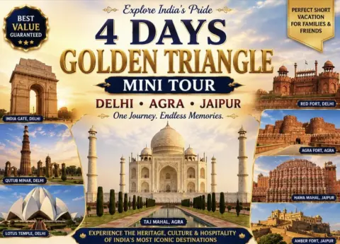 Home 4 Days Golden Triangle Mini Tour