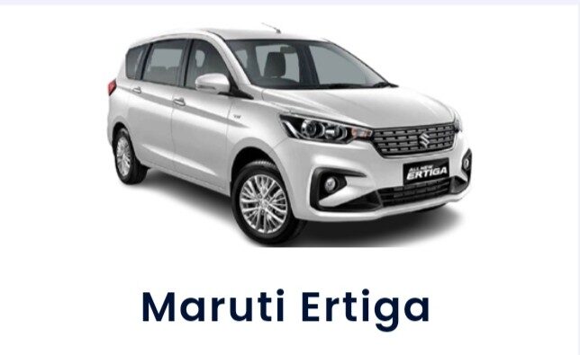 Home Ertiga taxi — vehicle category illustration, actual model subject to confirmation