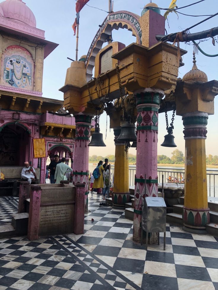 Home Yamuna riverside at Keshi Ghat, Vrindavan — regional context for the Kaliya Ghat visit